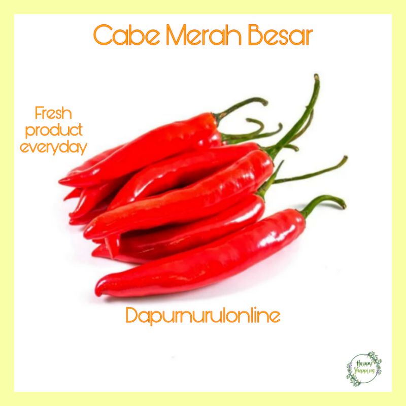 

Cabe Merah besar 250gr- 1 kg