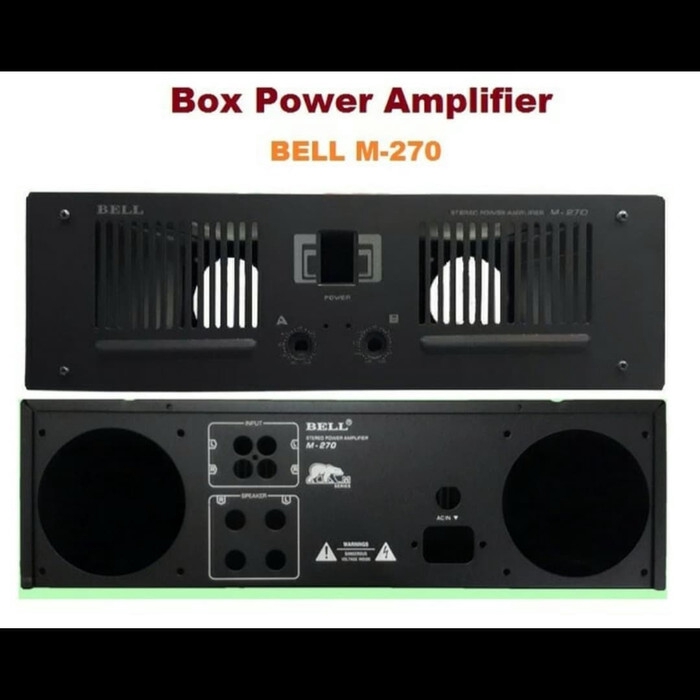 Box power Bell M270 / box bell M 270 / box amplifier bell m 270