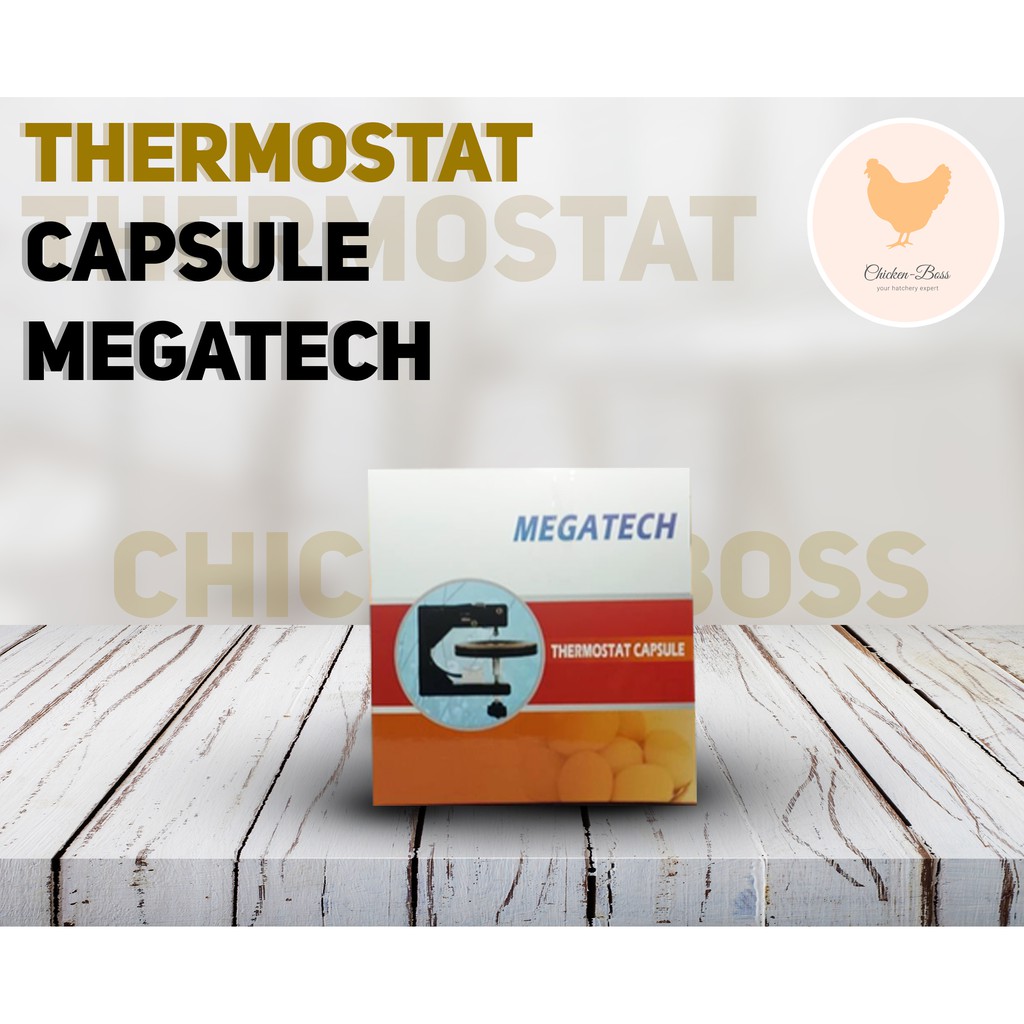 Termostat Kapsul Thermostat Capsule Megatech Mesin Tetas Telur Full Otomatis Penetas MTTU