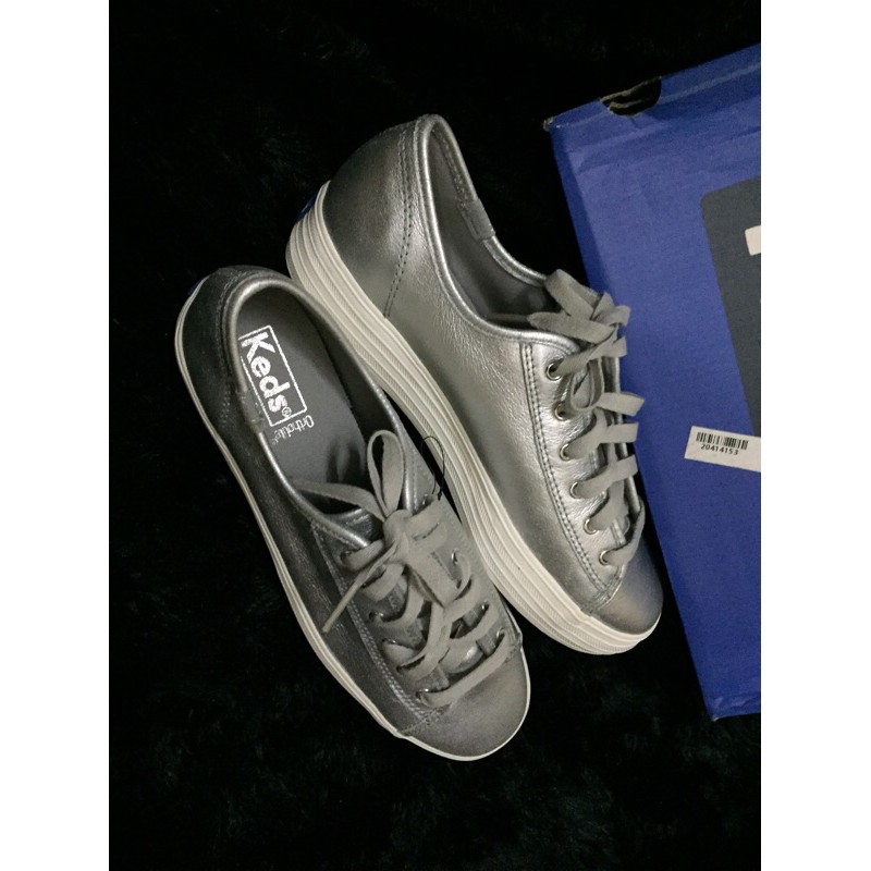 KEDS Triple Decker metalic silver