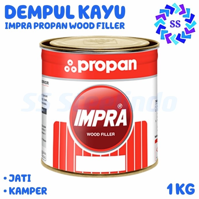 Jual Dempul Kayu Wood Filler Impra Propan Jati Kamper 1 Kg Shopee Indonesia