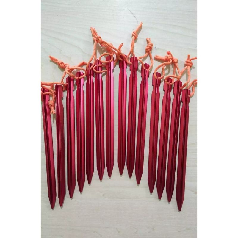 PASAK ALLOY TENDA NATUREHIKE MODEL Y SHAPE / PASAK TENDA 2/4/6 ORANG ALLUMINIUM ALLOY / PASAK FLYSEE