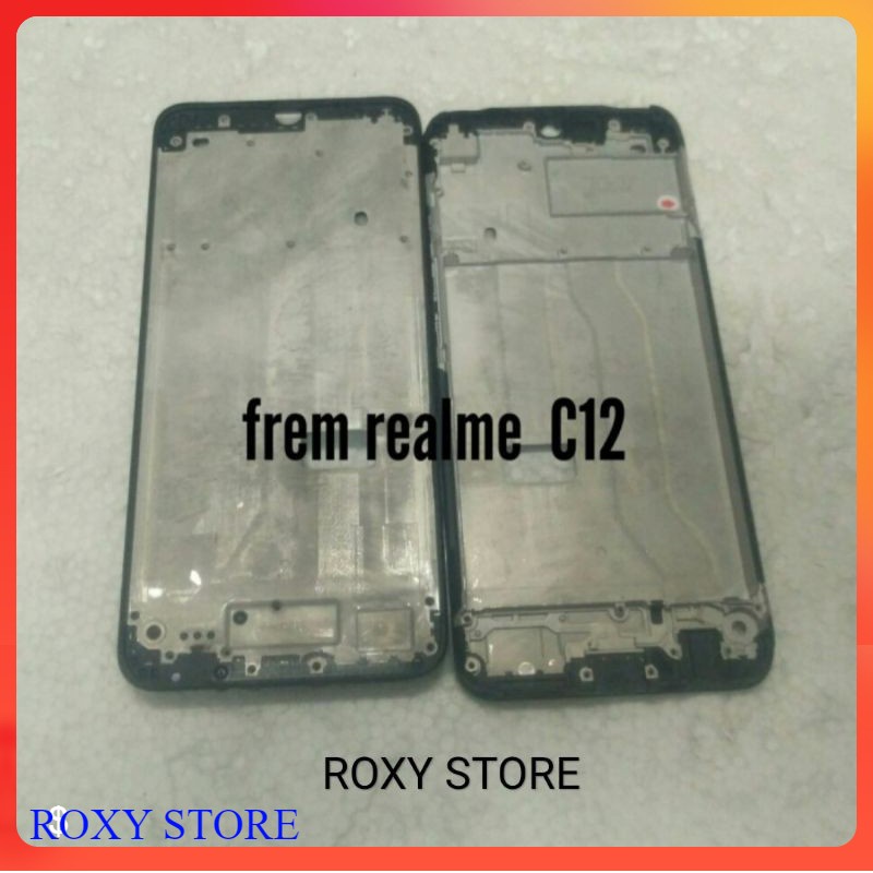 Frame Bezzel Tulang Tengah Tatatakan Lcd Realme C12