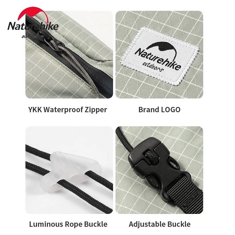 FLASH SALE TAS SELEMPANG DYNEEMA NATUREHIKE NH20BB204 // WAISTBAG DYNEEMA