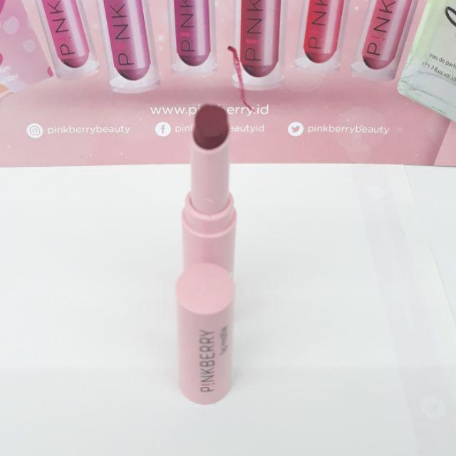 Pinkberry Lip Mate Shopee Indonesia Harga lipstik pinkberry lip matte