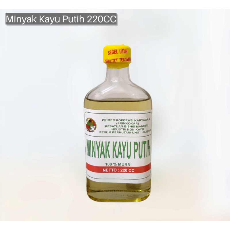 Minyak kayu putih murni perhutani 220cc/ Minyak Kayu Putih Asli/ MKP
