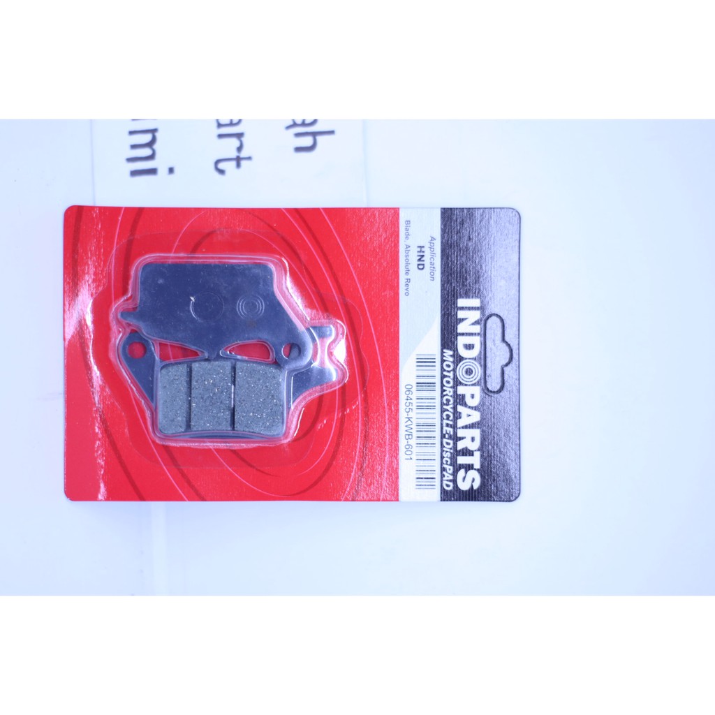 DISPED DISCPAD KAMPAS REM DEPAN BLADE REVO ABSOLUTE INDOPARTS