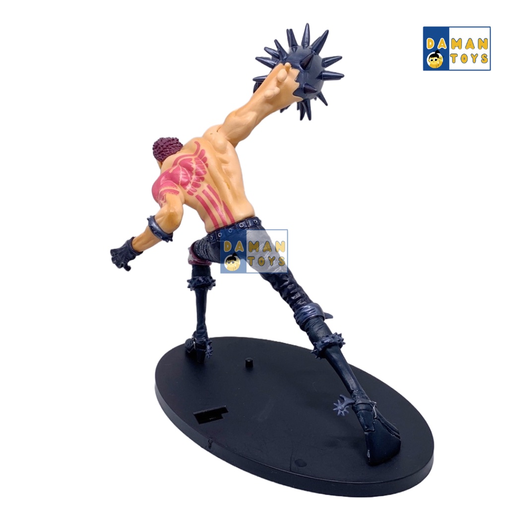 Action Figure Anime Charlotte Katakuri Battle Record One Piece King of Shapes Grandista PVC