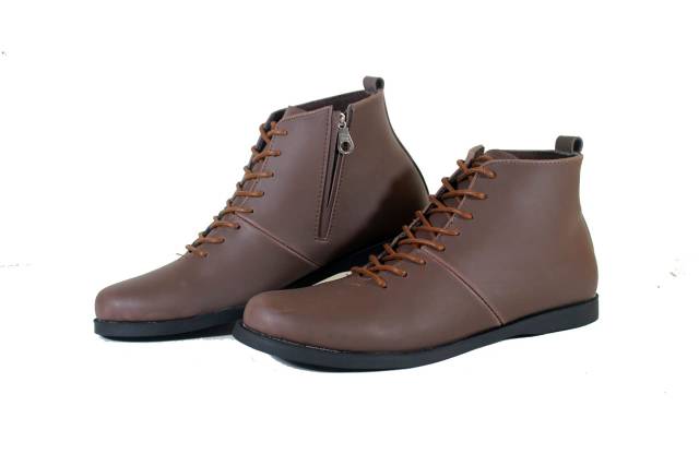 NORTHMAN BROWN-Sepatu Boots Pria Formal Kulit Original Exclusif Sepatu Kantor