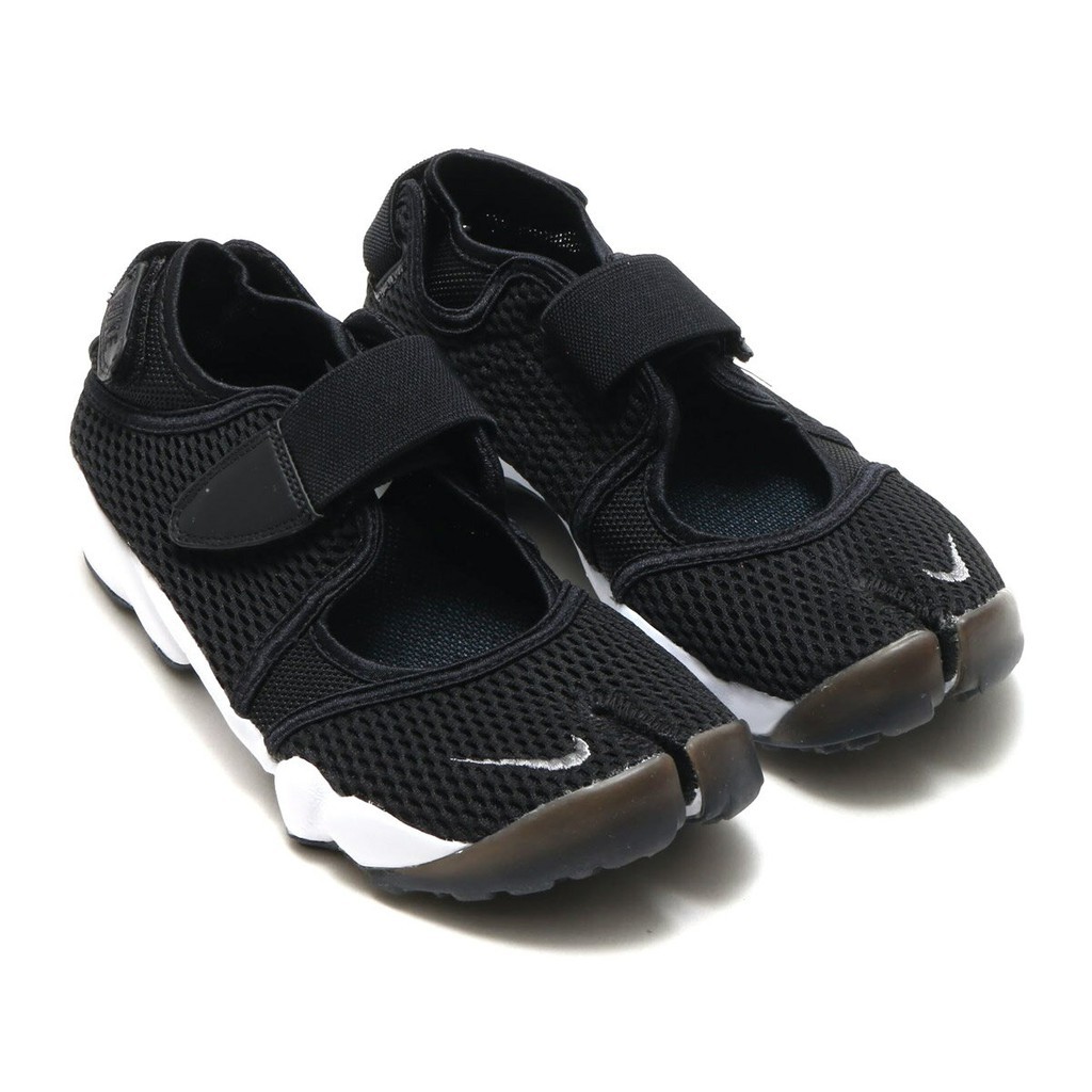 nike air rift black white