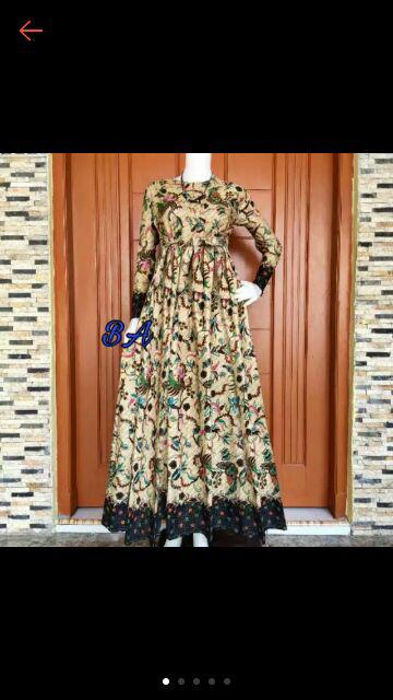 New Arrival Gamis Batik Termurah