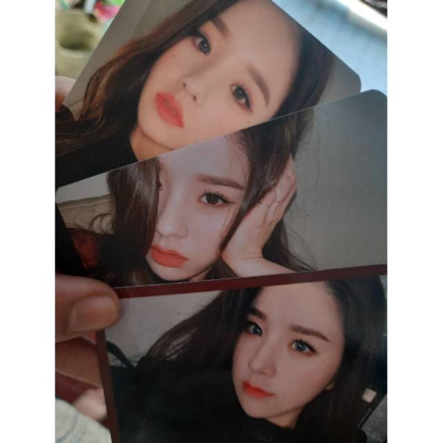 Photocard HEEJIN LOONA (HASH A, B, MMT, MD SHOWCASE SET, SEASON GREETING SET)