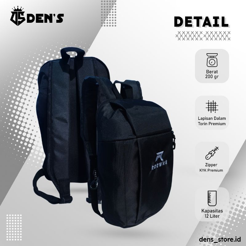 Tas Ransel Sport Tas Ransel Futsal Tas Ransel Travel 12 Liter