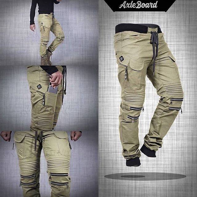URBAN TWIL BIKER JOGGER PANTS