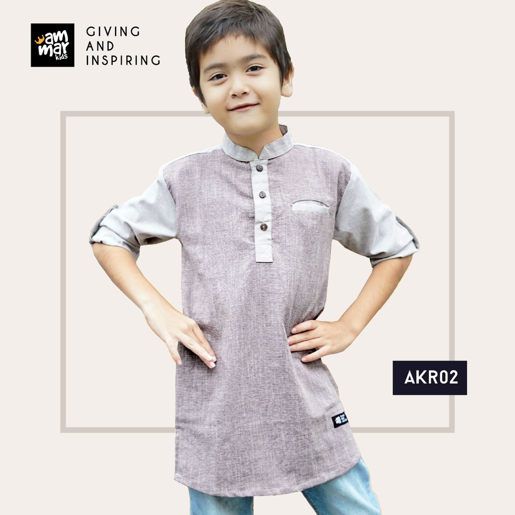 AKR02 AmmarKids Koko Anak Kurta Pakistan