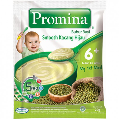 Promina BC Smooth Kacang Hijau Sachet 20 g x 1 Pcs ...