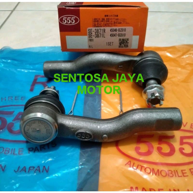 TIE ROD END TIE ROD TIEROD AVANZA XENIA VELOZ ALL NEW AVANZA XENIA 2004-2022 555 JAPAN