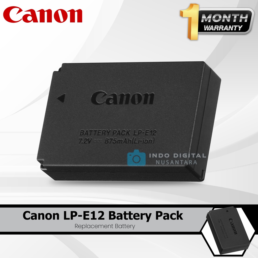 BATERAI CANON LP-E12 | Shopee Indonesia