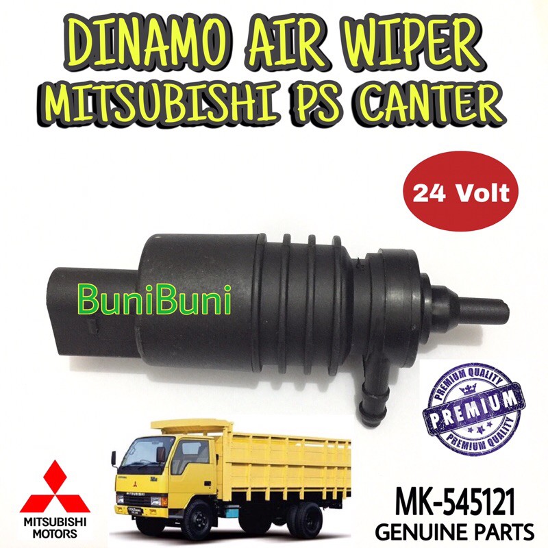 Motor / Dinamo Washer Semprotan Air Wiper Mobil Truk Mitsubishi PS Canter 110 / 125 / 136 PS