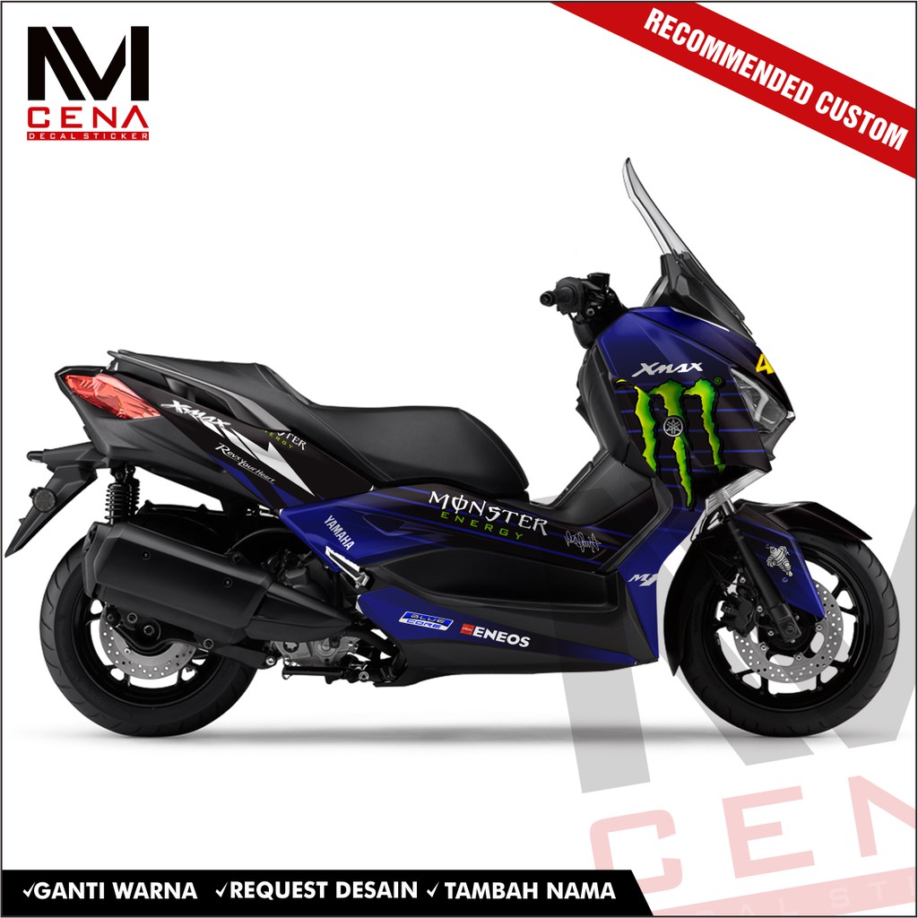 Sticker Decal XMAX Sticker Xmax Striping XMAX FULL BODY STIKER XMAX Decal Yamaha XMAX LIVERY