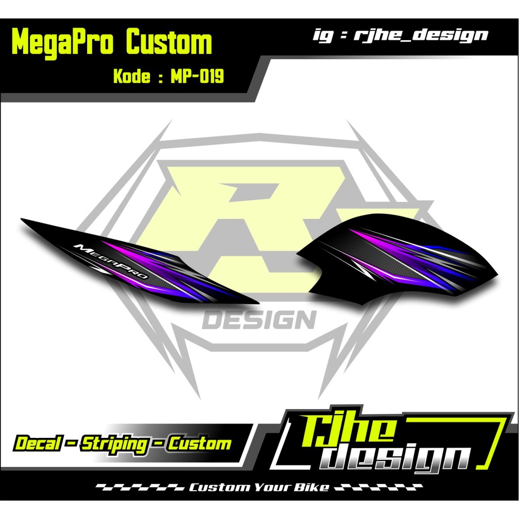 DECAL MEGAPRO CUSTOM