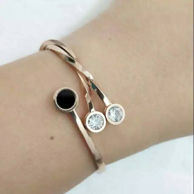Gelang Titanium Rose Gold