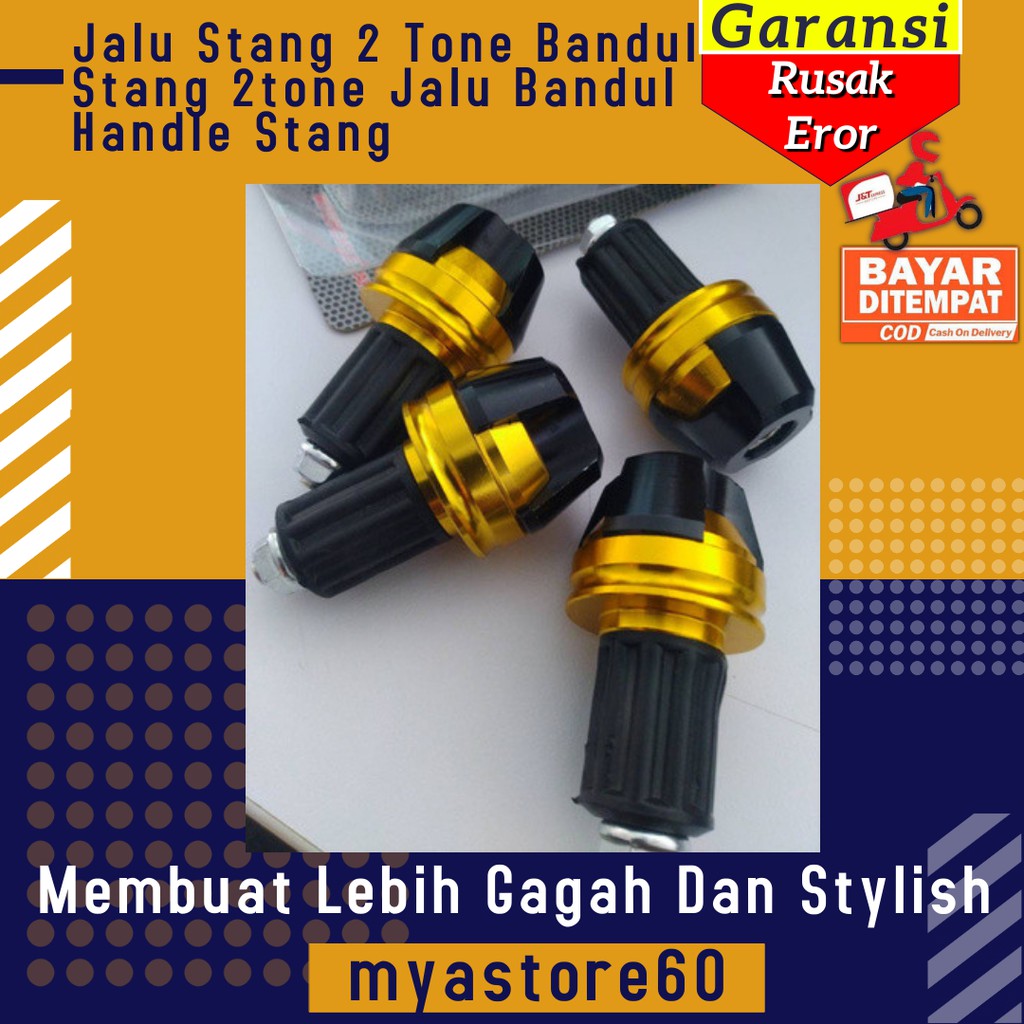 Jalu Stang 2 Tone Bandul Stang 2tone Jalu Bandul Handle Stang