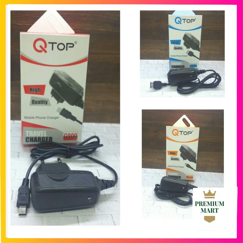 Charger QTOP Micro Usb G900 High Quality / Travel Charger Qtop [PM]