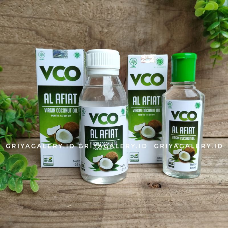 

VCO Al Afiat 60ml 125ml / Virgin Coconut Oil / Minyak Kelapa