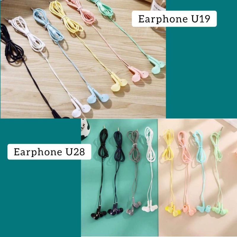 Earphone macaron