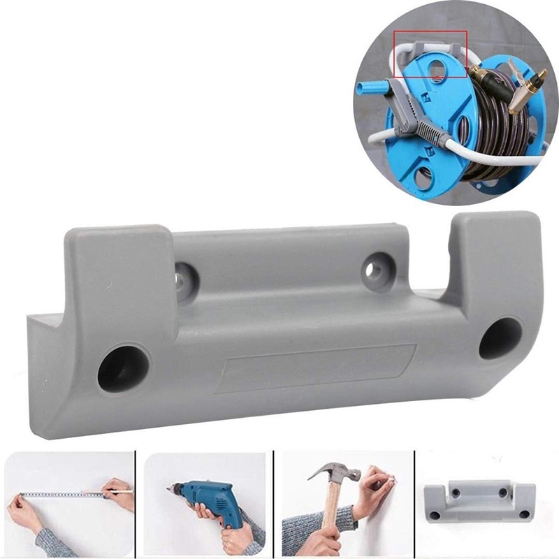 Pipe Cable Hanger Holder Wall Mounted Winth Screws Garden Hose Reel Hook Rack Shopee Indonesia