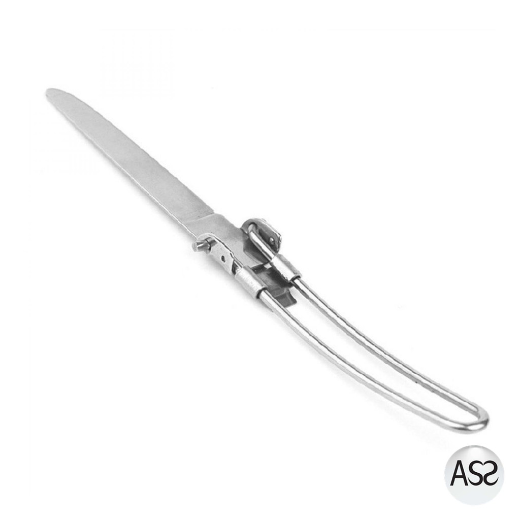 ASS Shop - Taffware Sendok Garpu Pisau Lipat Portabel Stainless Steel - AOTU