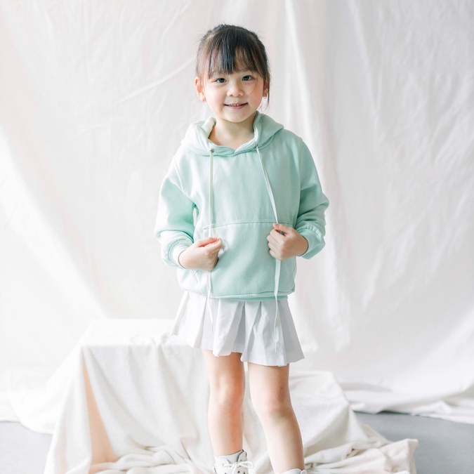 HOODIE GOODIE Kids Jumper Mint