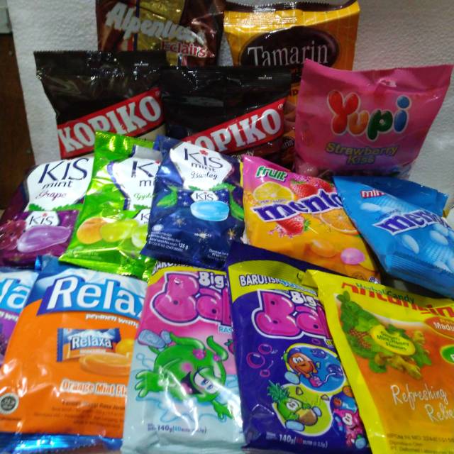 

PERMEN Bungkus Aneka varian