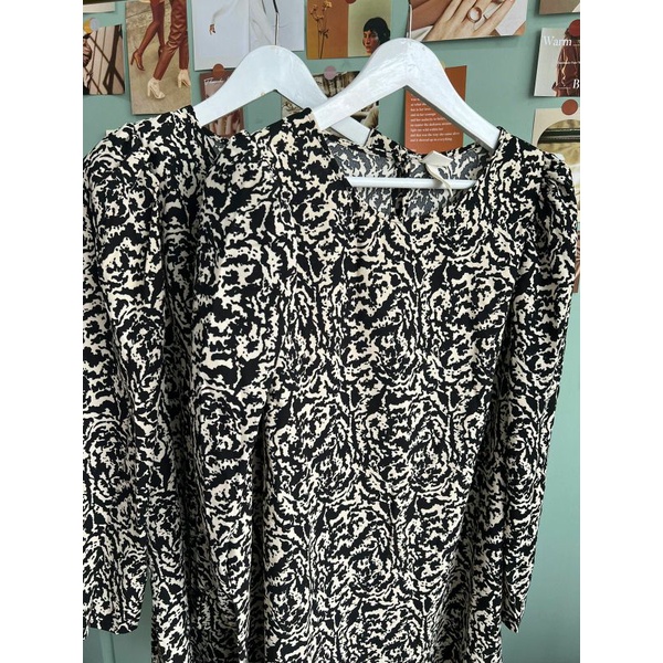 Hm printed geometris dress