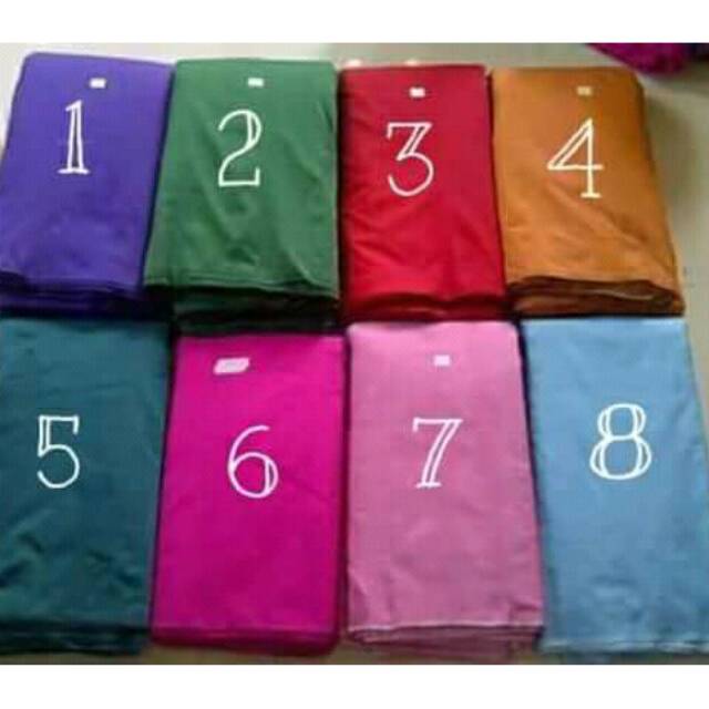 32 Pilihan warna Tenun Polosan Jepara