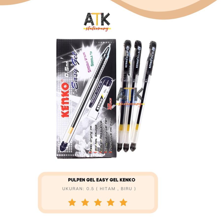 

Model Baru Pulpen Easy Gel Kenko 0.5 mm atk