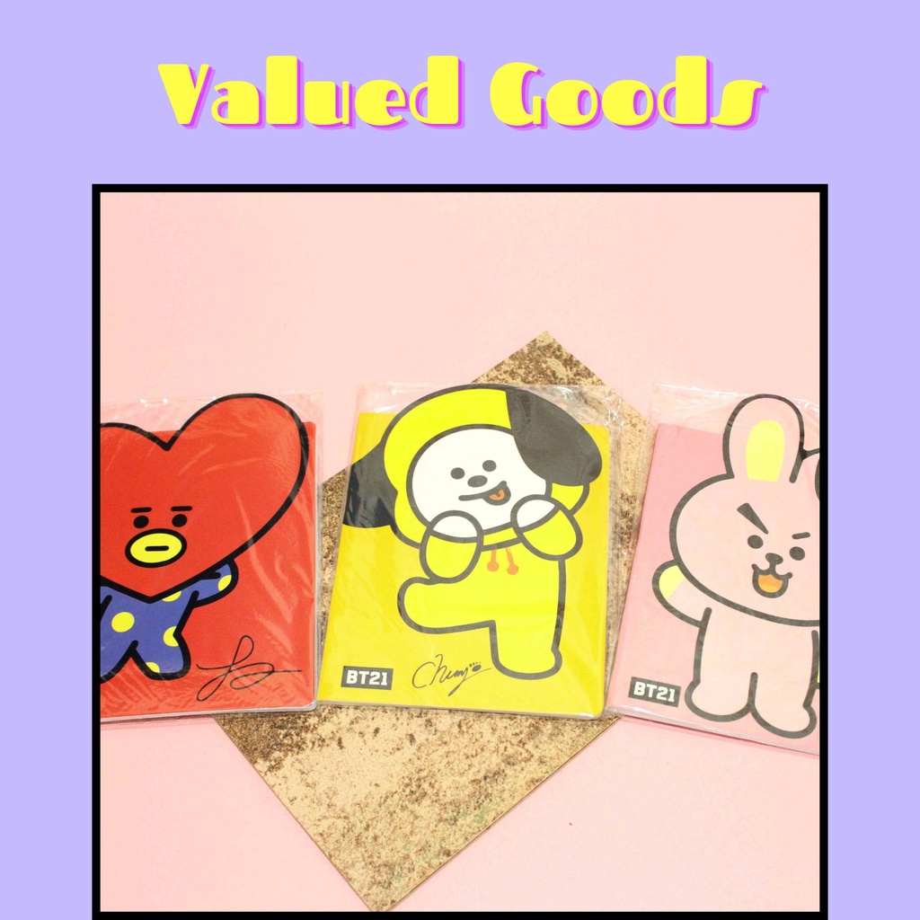 

Buku A6 Motif BT - CHIMMY TATA COOKY KOYA VAN RANDOM - diary kunci tulis notebook diari harian lucu unik warna warni random kartun army fans korea kpop