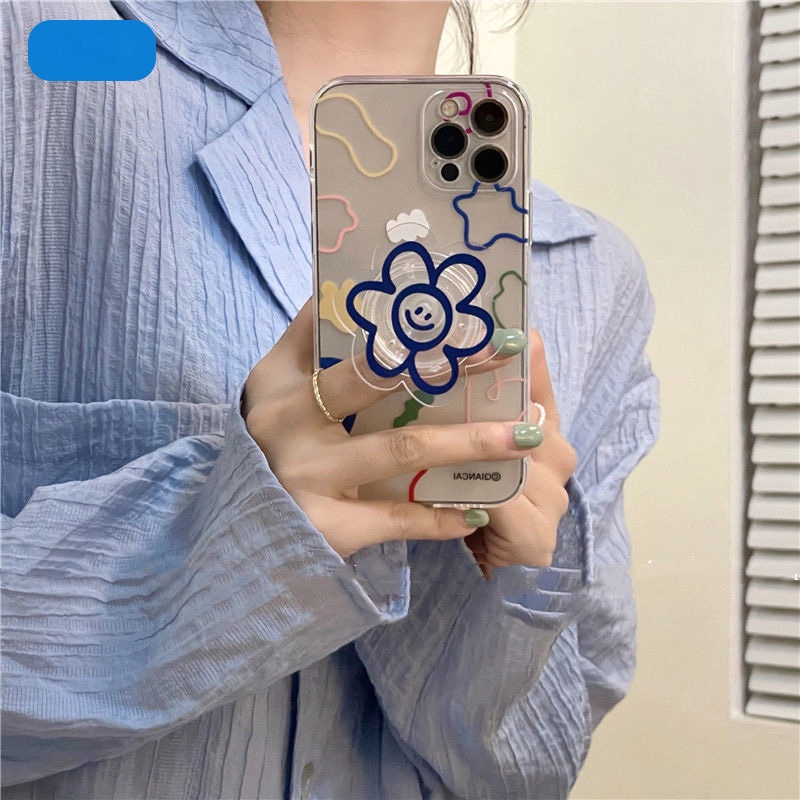 Popsocket Hp Bentuk Bunga 3d Bahan Silikon