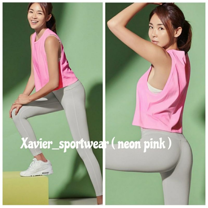 STL Crop Tank ( Neon Pink )