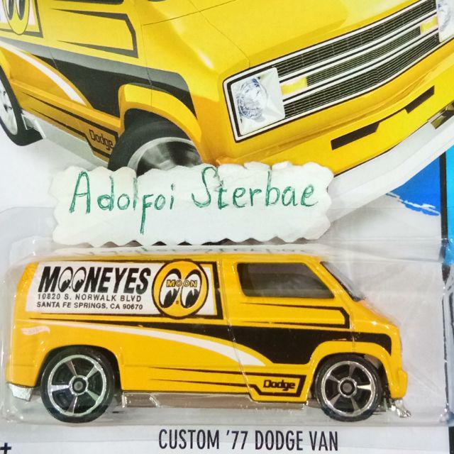 hot wheels mooneyes van
