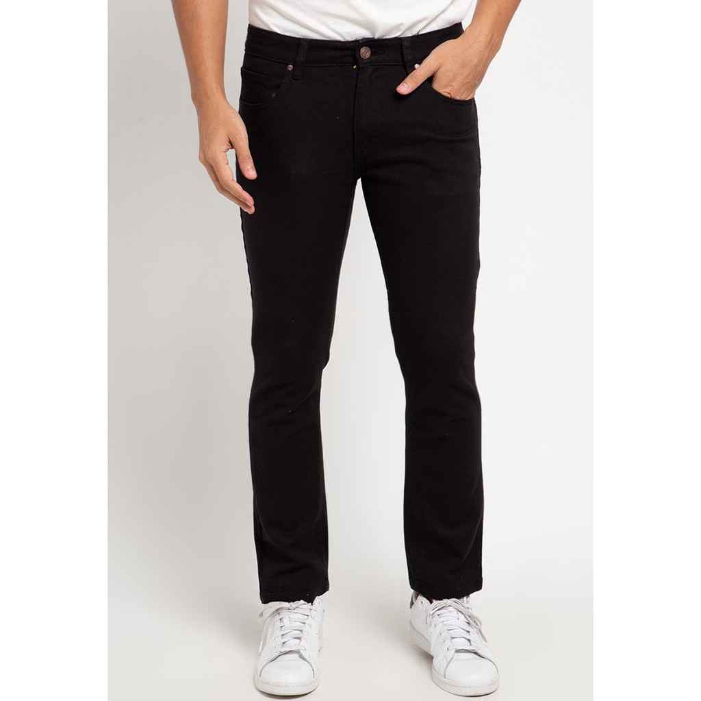 CA   RVIL JEANS KENJI - BLACK | Shopee Indonesia