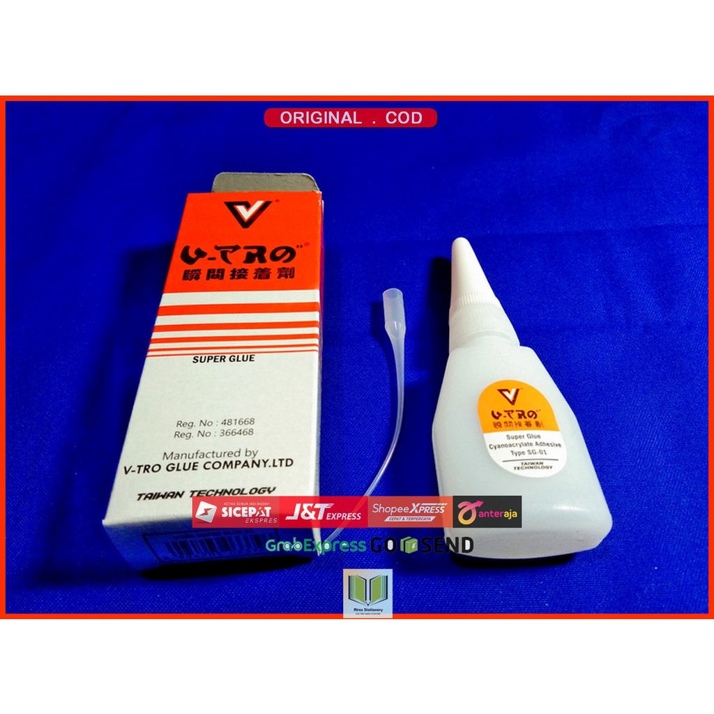 V-TRO Super Glue - Lem Korea