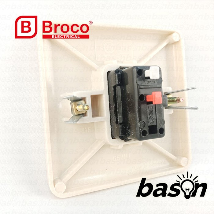 BROCO 6621U New Gee Single Switch - Saklar Tunggal