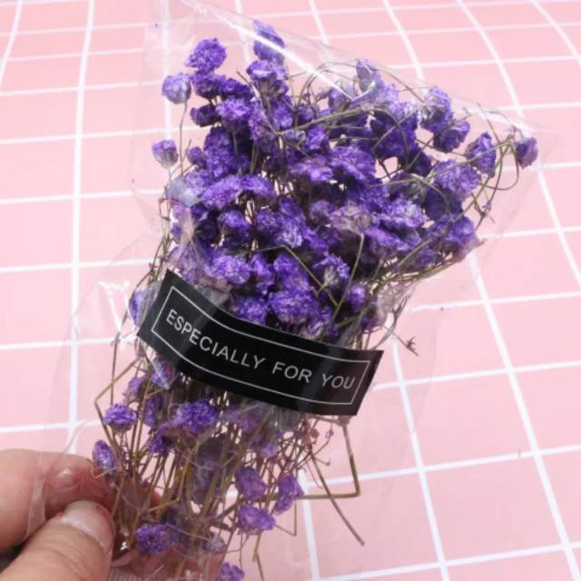 Preserved babybreath / color babybreath