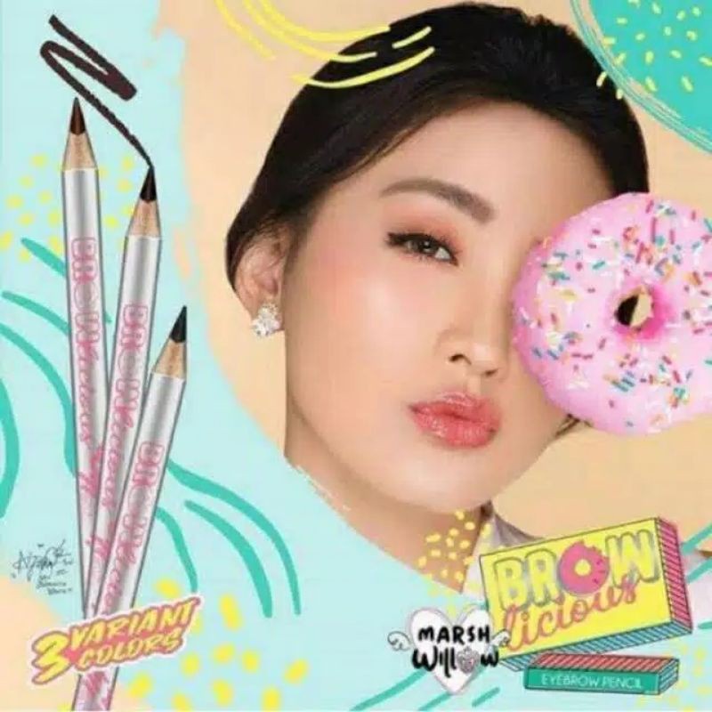 MarshWillow Brownlicious Eyebrow Pencil | Matic Eyebrow Pensil Alis by Natasha Wilona BPOM (KIM)