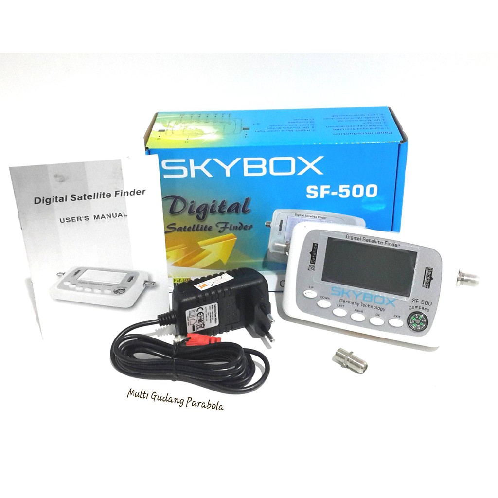 Satelite Finder  Skybox SF-500  (Satfinder) + Asuransi + Bubble wrap