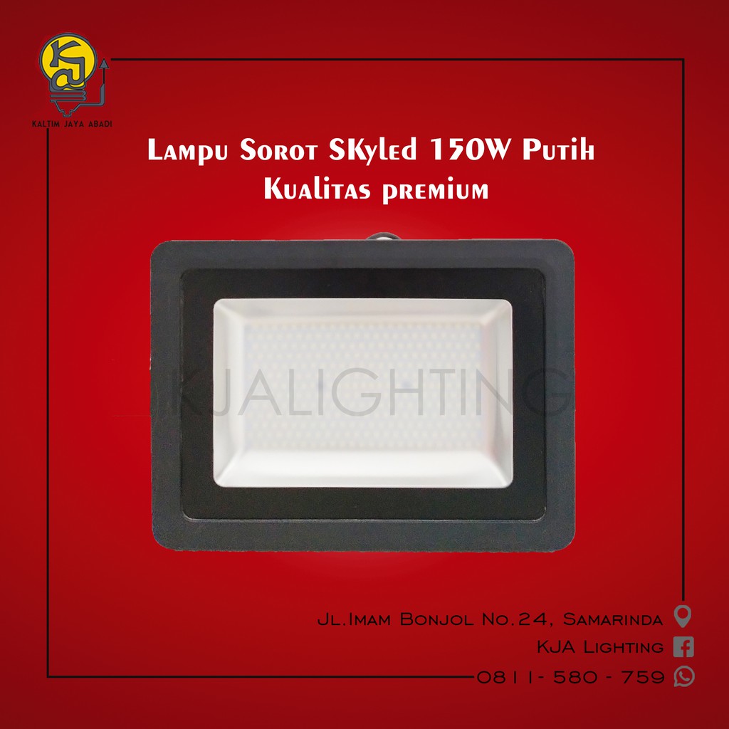 Lampu Sorot SKyled 150W Putih Kualitas premium