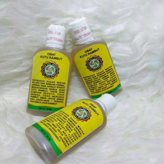 Best Seller Obat Kutu Rambut Ampuh Cap Tiga Jempol Shopee Indonesia