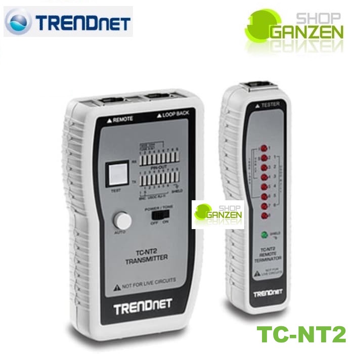 Trendnet TC-NT2 Cable LAN Tester Kabel Lan Tester